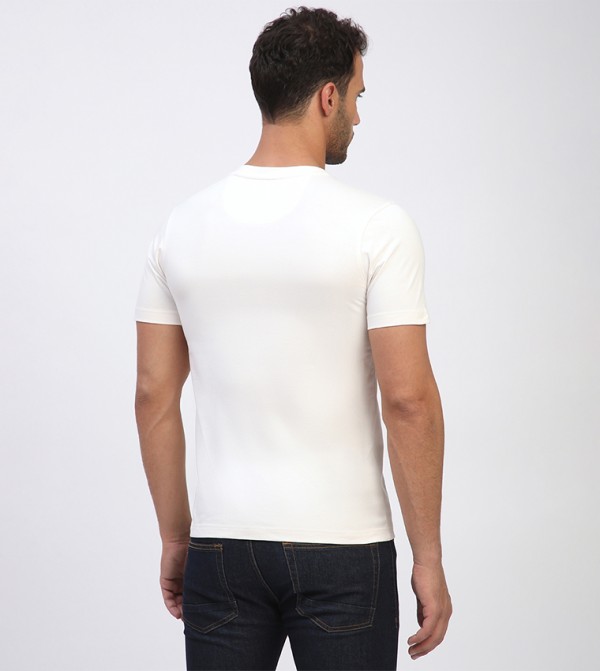 بيفرلي هيلز بولو كلوب بيفرلي هيلز بولو كلوب - أبيض Round Neck T-Shirts