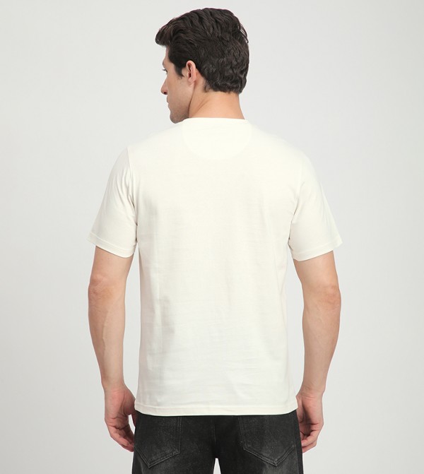 Beverly Hills Polo Club Beverly Hills Polo Club - Beige Round Neck T-Shirts