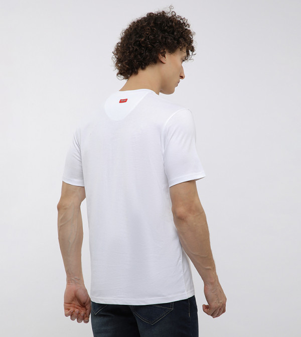 Beverly Hills Polo Club  Clothing - White Round Neck T-Shirts