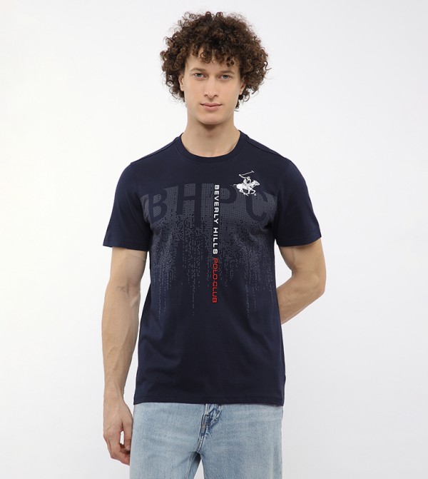 Beverly Hills Polo Club Beverly Hills Polo Club - Navy Short Sleeves