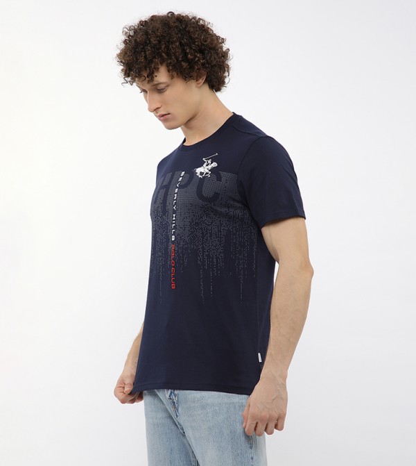 Beverly Hills Polo Club Beverly Hills Polo Club - Navy Short Sleeves