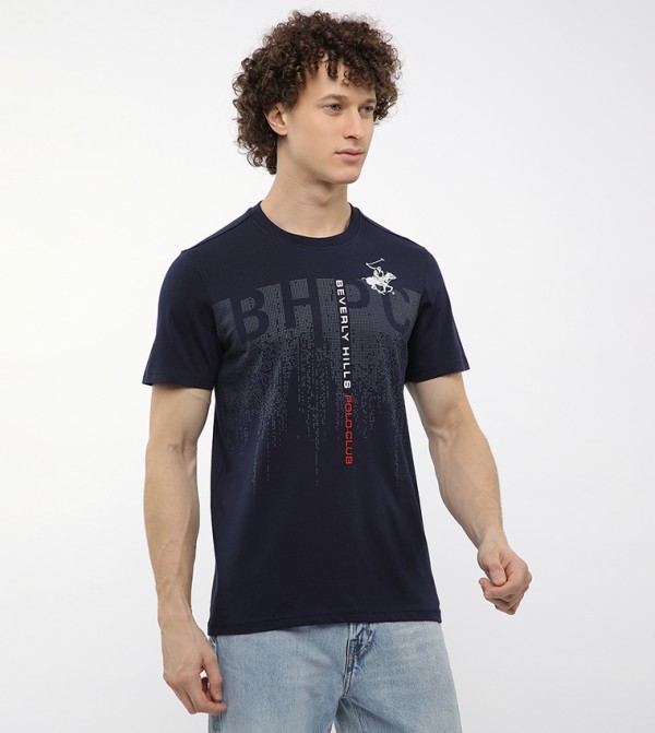 Beverly Hills Polo Club Beverly Hills Polo Club - Navy Short Sleeves