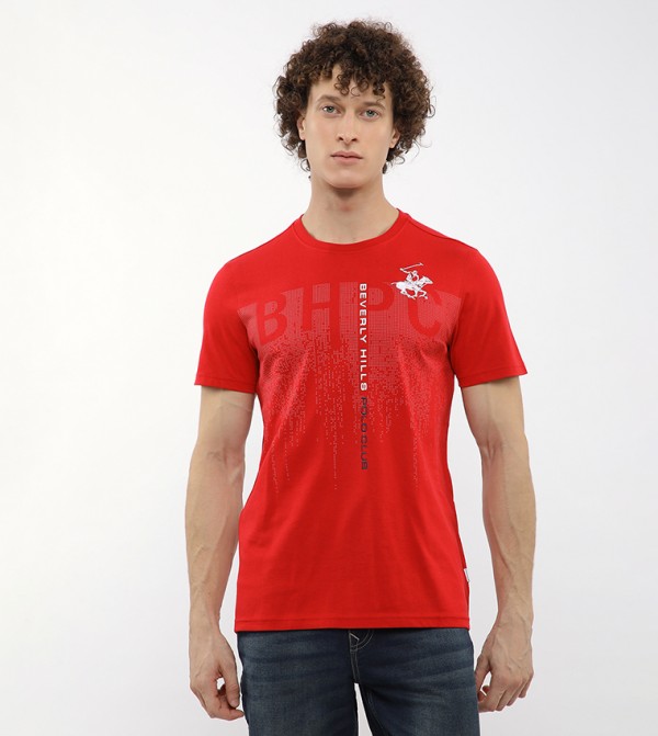 بيفرلي هيلز بولو كلوب بيفرلي هيلز بولو كلوب - أحمر Short Sleeves
