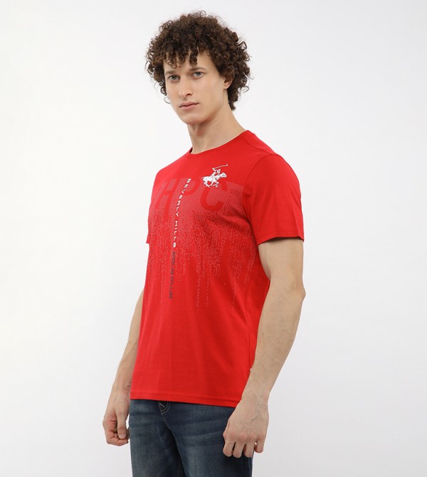 بيفرلي هيلز بولو كلوب بيفرلي هيلز بولو كلوب - أحمر Short Sleeves