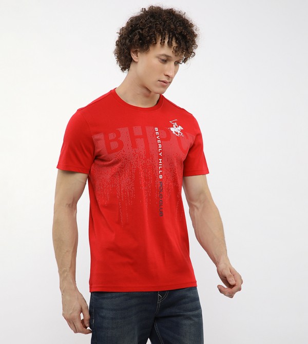 بيفرلي هيلز بولو كلوب بيفرلي هيلز بولو كلوب - أحمر Short Sleeves