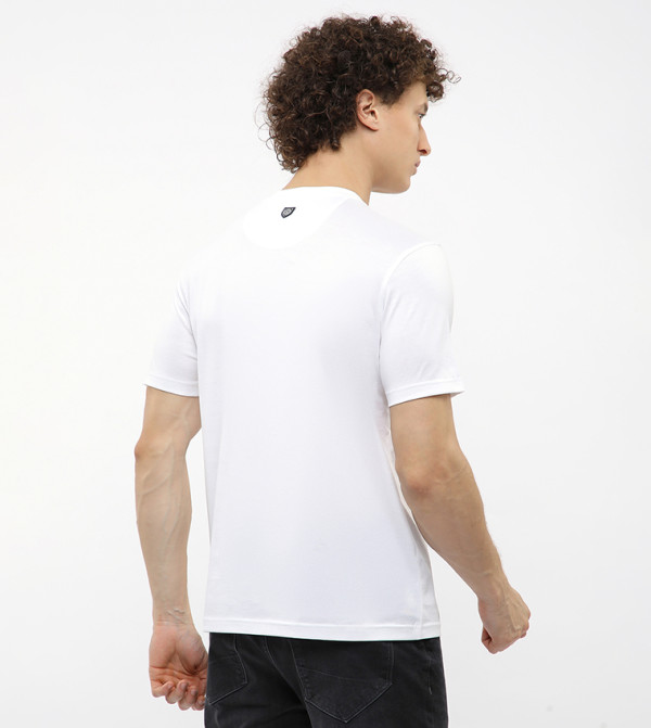 Beverly Hills Polo Club  Clothing - White Round Neck T-Shirts