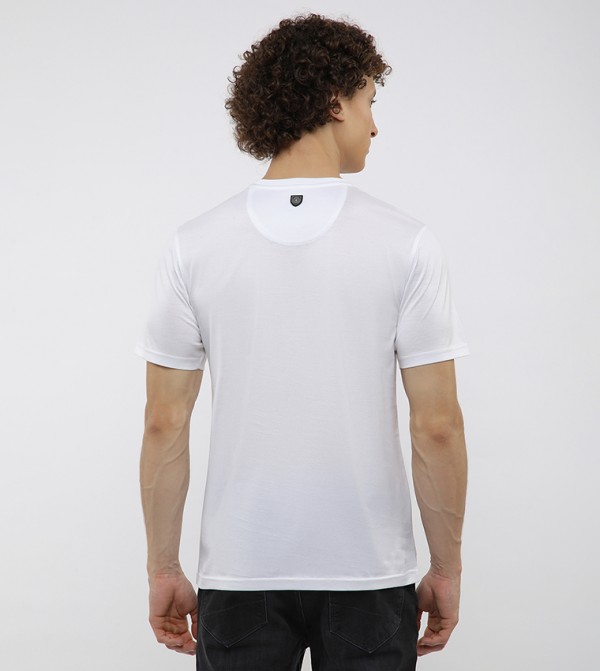 Beverly Hills Polo Club  Clothing - White Round Neck T-Shirts