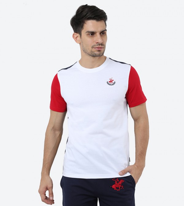 بيفرلي هيلز بولو كلوب - أبيض تيشيرتات كاجوال