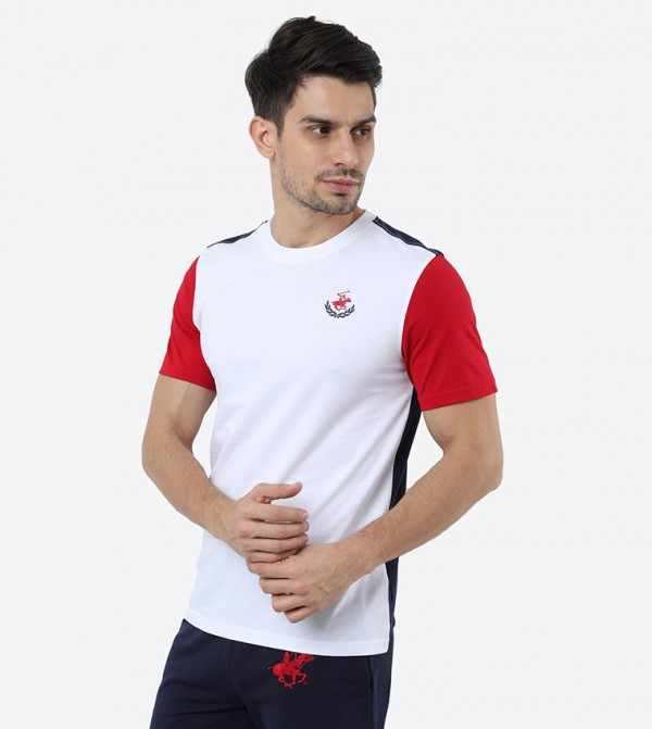 بيفرلي هيلز بولو كلوب - أبيض تيشيرتات كاجوال