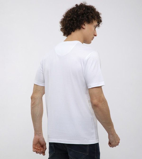 Beverly Hills Polo Club  Clothing - White Round Neck T-Shirts