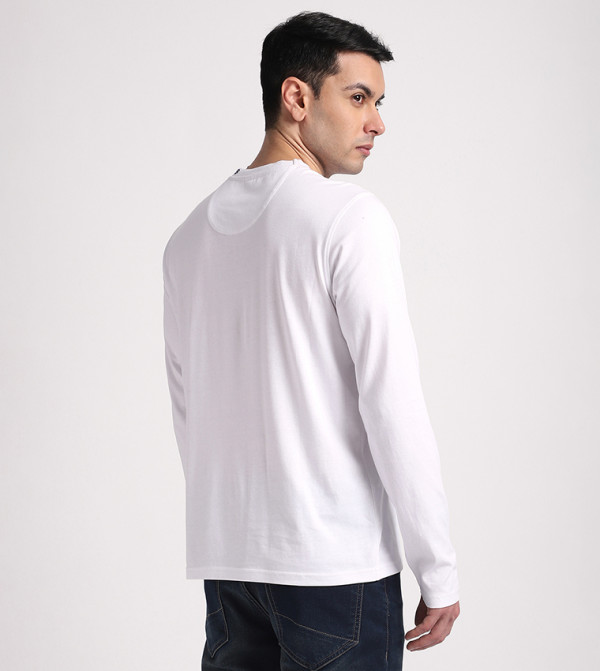 بيفرلي هيلز بولو كلوب  - أبيض  تيشيرتات كاجوال
