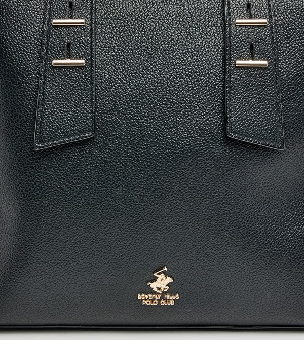 Beverly Hills Polo Club  Tote Bags - Black Tote Bags