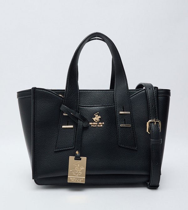 بيفرلي هيلز بولو كلوب  - أسود Satchel Bags