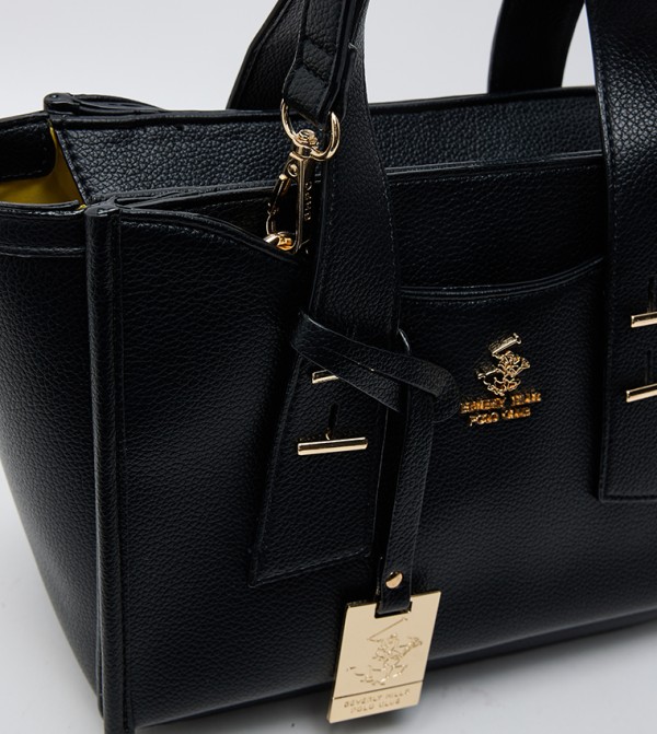 بيفرلي هيلز بولو كلوب  - أسود Satchel Bags