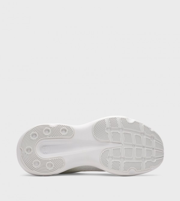 أندر آرمور أندر آرمور - أبيض  أحذية الجري