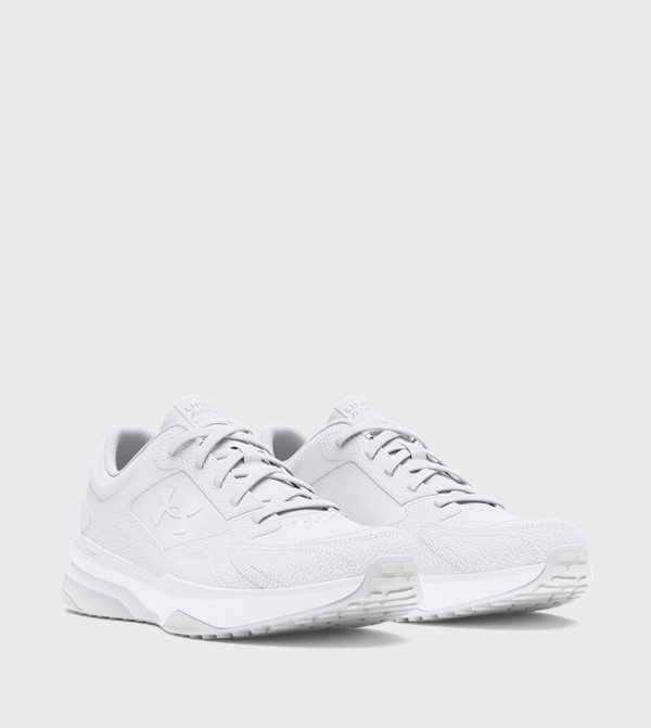 Under Armour  - White Low Top
