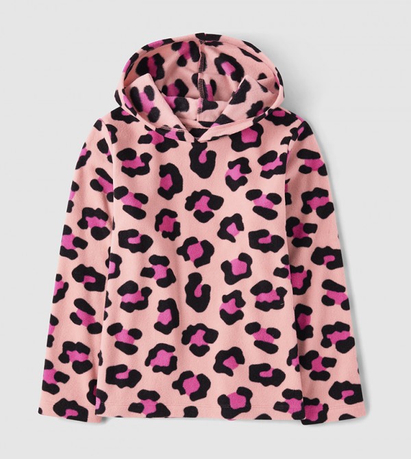 The Children's Place Winterwear & Outerwear - Pink Hoodies