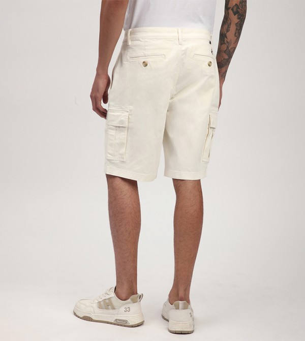 Beverly Hills Polo Club  Shorts - Beige Cargo Shorts