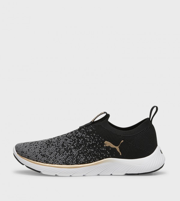 بوما  Slip-Ons - أسود سهل الارتداء