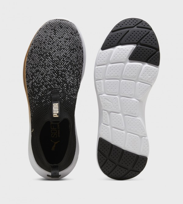 بوما  Slip-Ons - أسود سهل الارتداء