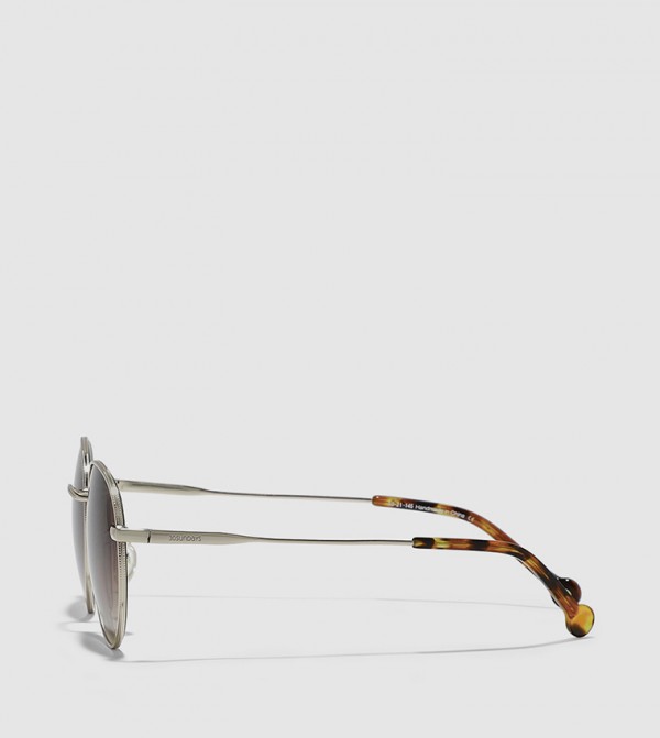 30 سندايز  - ذهبي Round Sunglasses