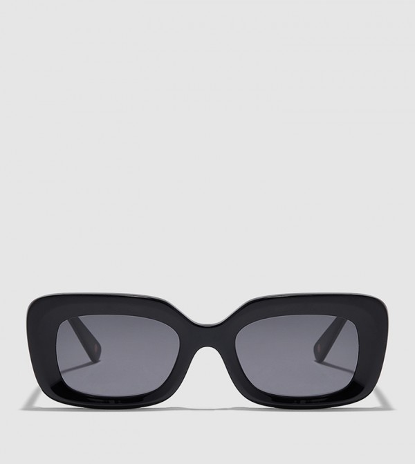 30Sundays  Trending Acc 2025 - Black Square Sunglasses