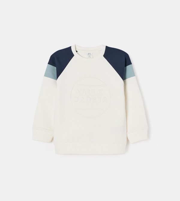Zippy Zippy - White Sweatshirts