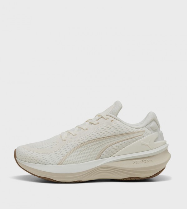 Puma  - Beige Running Shoes