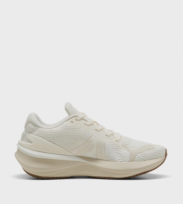 Puma  - Beige Running Shoes