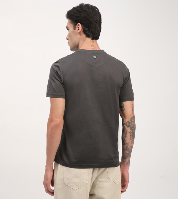 Beverly Hills Polo Club collection - Grey Round Neck T-Shirts