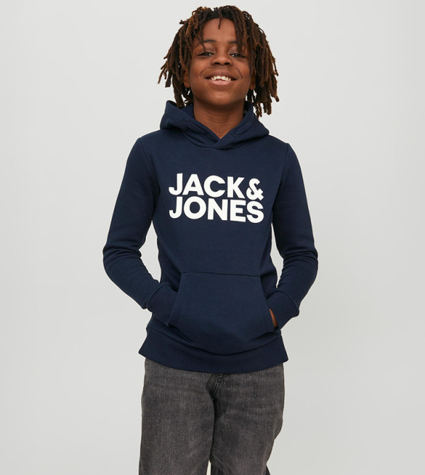 Jack & Jones Jack & Jones - Navy Hoodies
