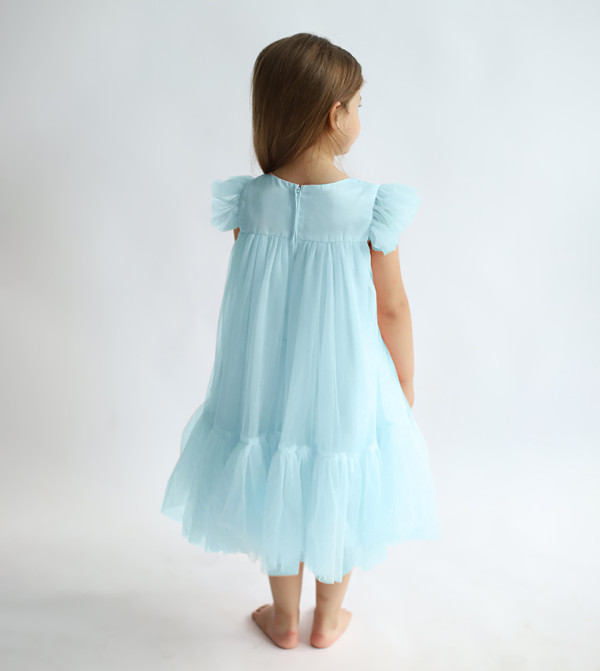 Ddaniela  kids ramadan dresses - Blue Casual Dress