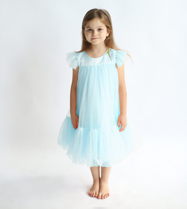 Ddaniela  kids ramadan dresses - Blue Casual Dress