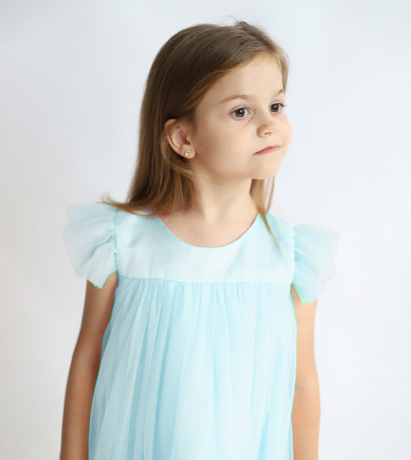 Ddaniela  kids ramadan dresses - Blue Casual Dress