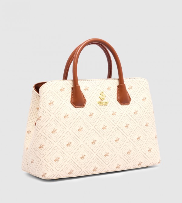 Beverly Hills Polo Club  Handbags - Beige Satchel Bags