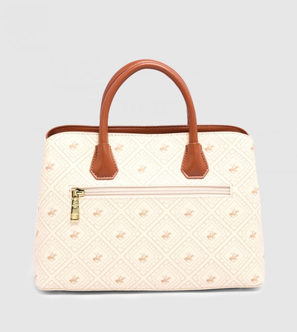 Beverly Hills Polo Club  Handbags - Beige Satchel Bags