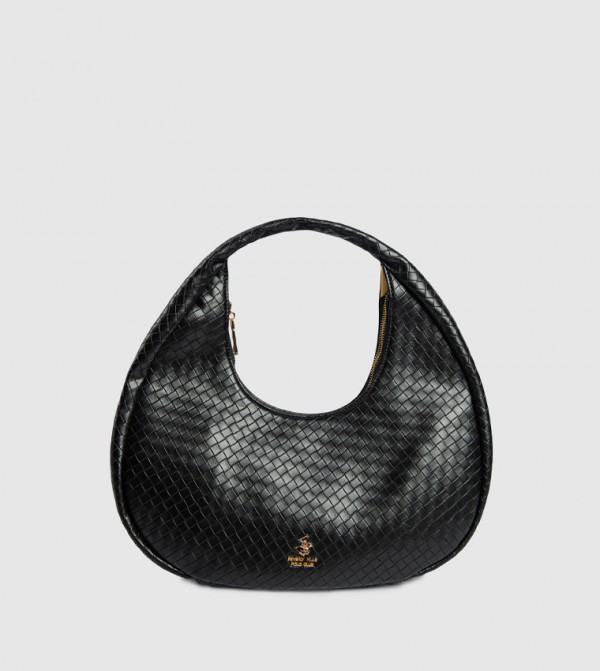 Beverly Hills Polo Club  Hobo Bags - Black Hobo Bags