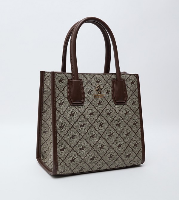 Beverly Hills Polo Club  Bags - Grey Tote Bags