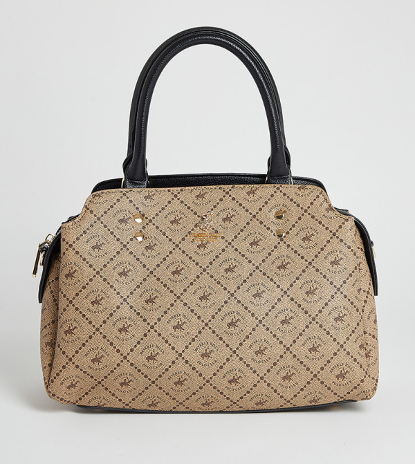 Beverly Hills Polo Club  Satchel Bags - Beige Satchel Bags