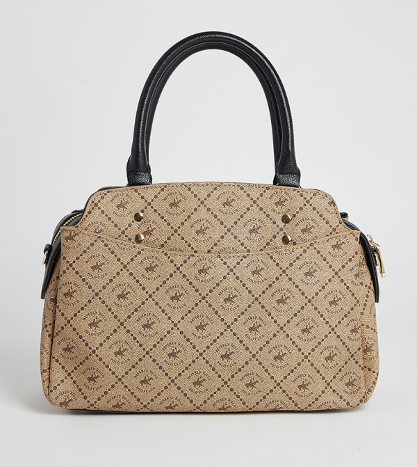 Beverly Hills Polo Club  Satchel Bags - Beige Satchel Bags