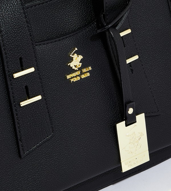 Beverly Hills Polo Club  - Black Tote Bag