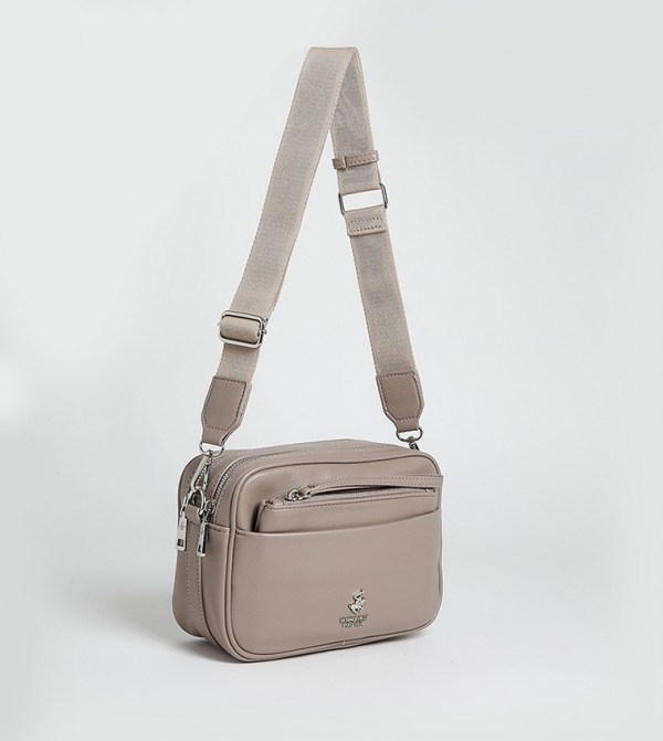 Beverly Hills Polo Club Bags - Beige Cross Body Bags