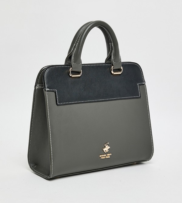 Beverly Hills Polo Club  Satchel Bags - Dark Grey Satchel Bags