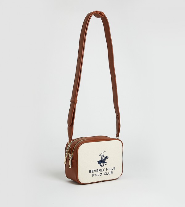 Beverly Hills Polo Club  Crossbody Bags - Beige Cross Body Bags