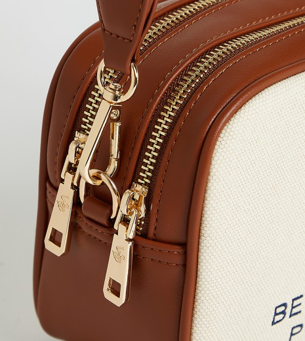 Beverly Hills Polo Club  Crossbody Bags - Beige Cross Body Bags