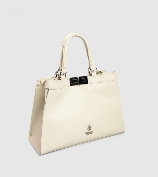 Beverly Hills Polo Club Beverly Hills Polo Club - Off White Satchel Bags