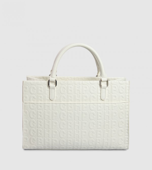 Beverly Hills Polo Club Beverly Hills Polo Club - Off White Tote Bags
