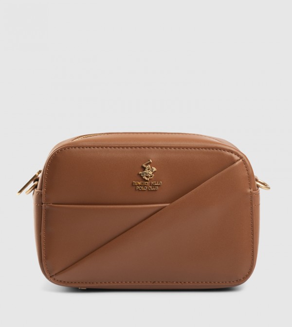 Beverly Hills Polo Club  - Tan Cross Body Bags