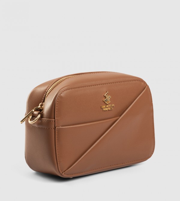 Beverly Hills Polo Club  - Tan Cross Body Bags