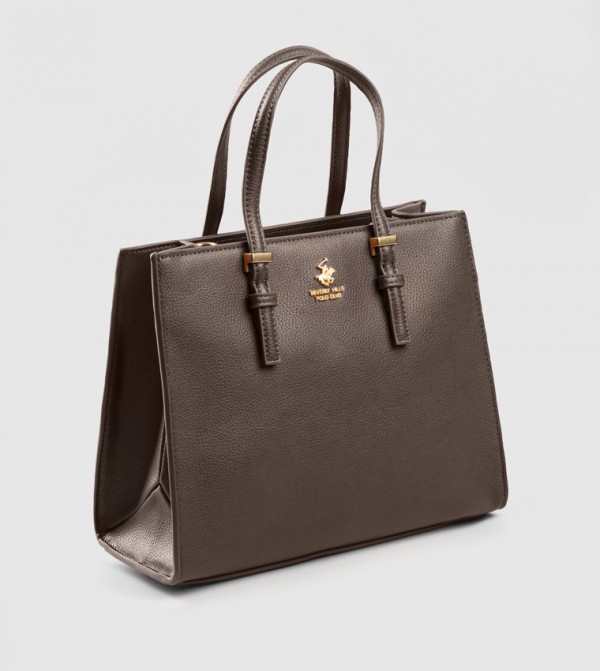 Beverly Hills Polo Club  Tote Bags - Brown Tote Bags